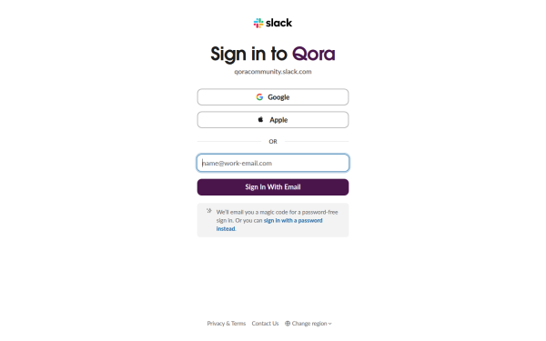 qoracommunity.slack.com