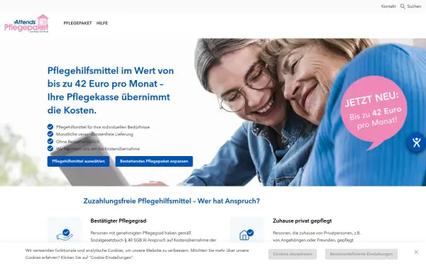www.attendspflegepaket.de
