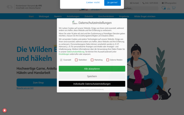 wildeengel-stricken.de
