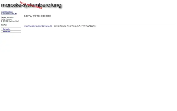 maroske-systemberatung.de