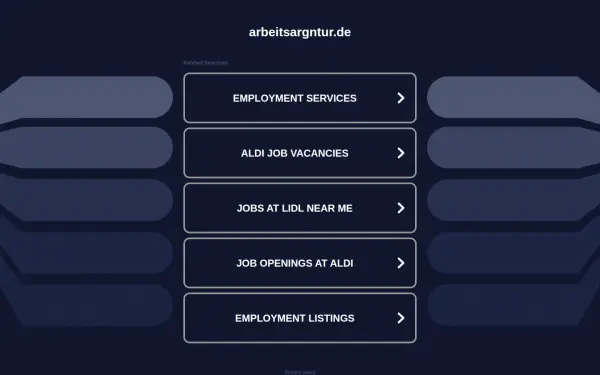 arbeitsargntur.de