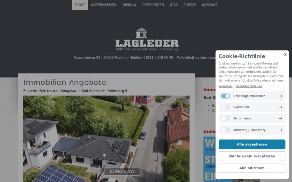 www.bauunternehmen-lagleder.de