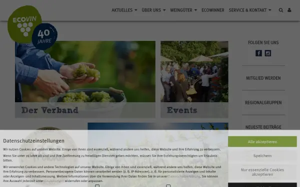 www.ecovin.de
