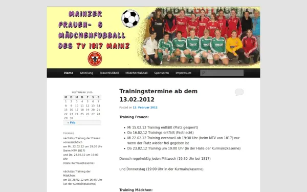 www.mainzerfrauenfussball.de
