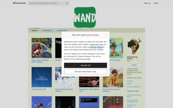 wanderingartist.bandcamp.com