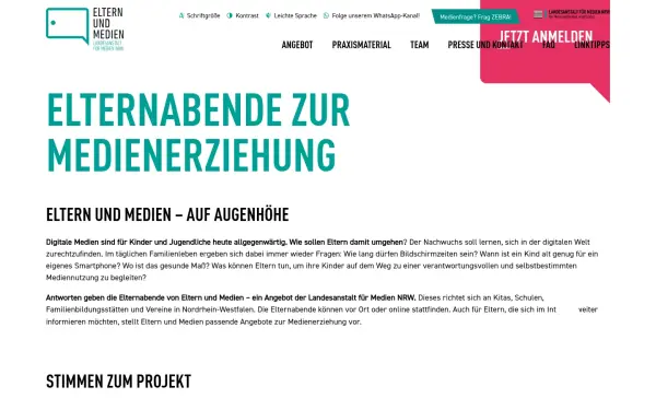 www.elternundmedien.de