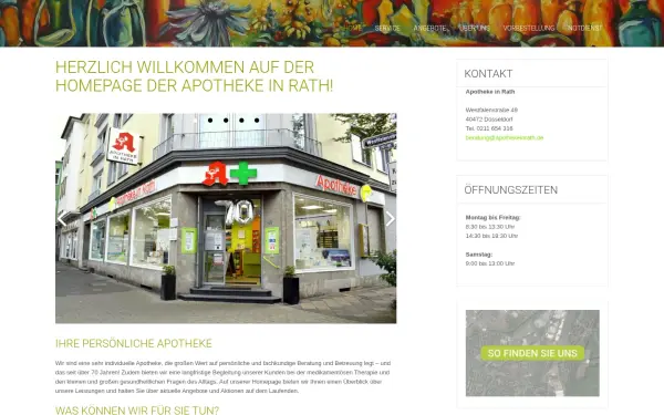 www.apothekeinrath.de