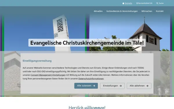 www.christuskirchengemeinde-im-taele.de
