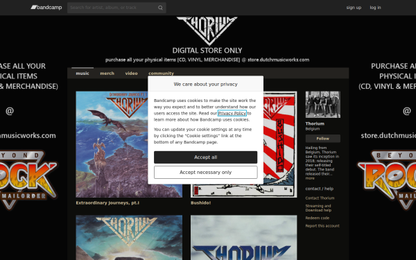 thoriumband.bandcamp.com