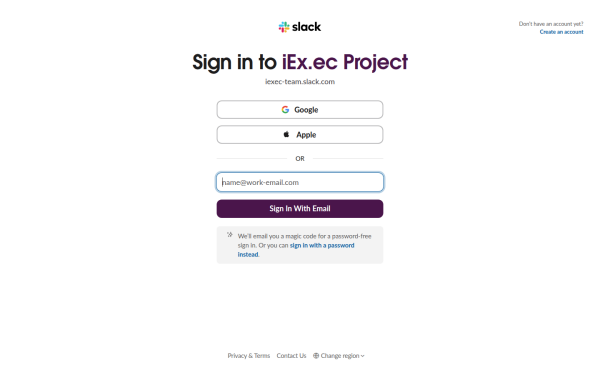 iexec-team.slack.com