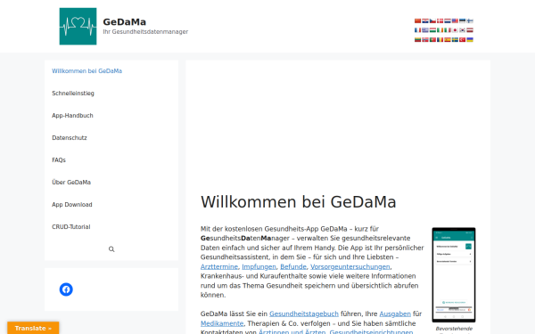 www.gedama.app