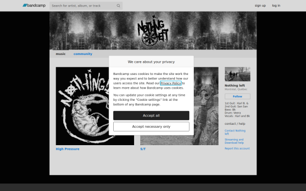 nothingleftmtl.bandcamp.com