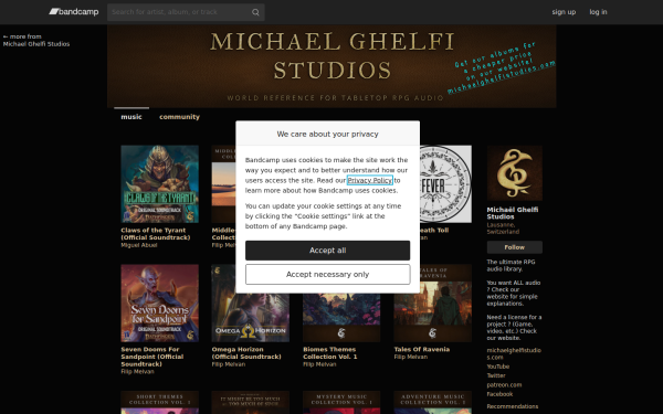 michaelghelfi.bandcamp.com