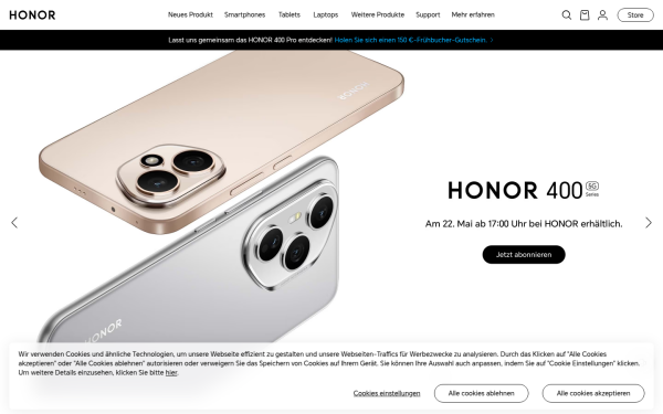 www.honor.com