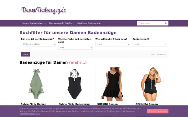 damenbadeanzug.de