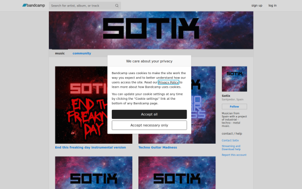 sotix.bandcamp.com