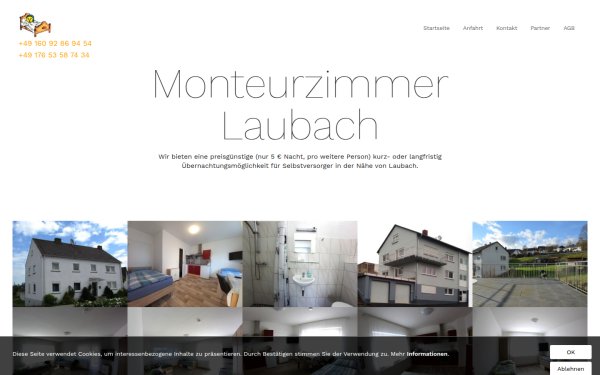 monteurzimmer-laubach.de