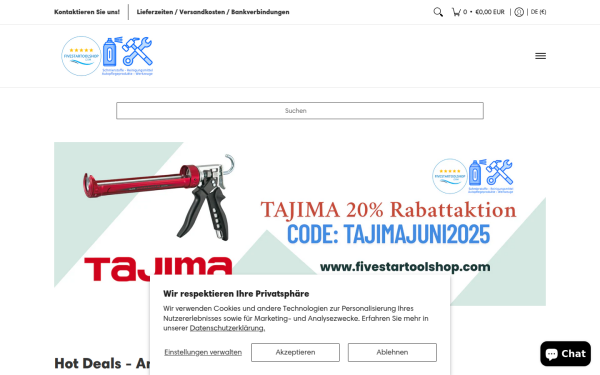 fivestartoolshop.com