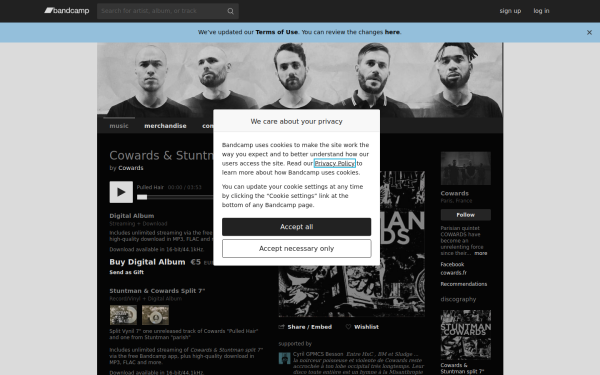 cowardsparis.bandcamp.com