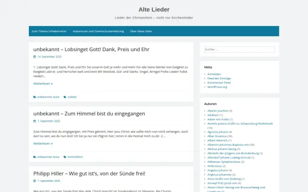 alte-lieder.de