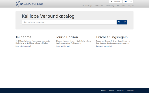 kalliope-verbund.info