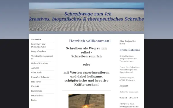 www.dahlems-schreibwege.de