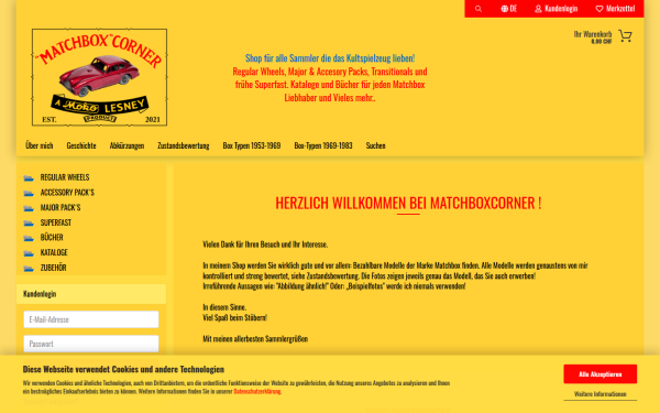 www.matchboxcorner.com