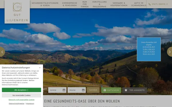www.gut-lilienfein.de