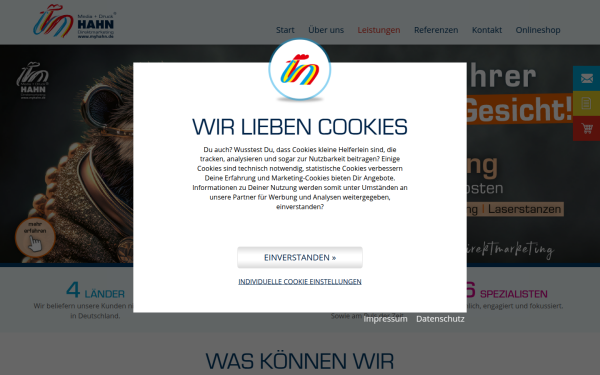 www.druckerei-hahn.de