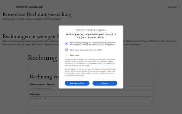 rechnung-vorlage.app