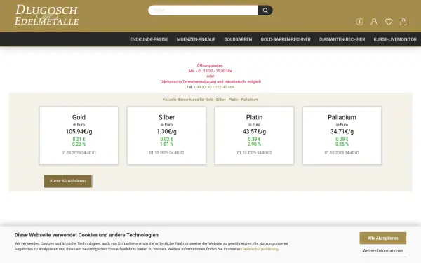 www.dlugosch-edelmetalle.de