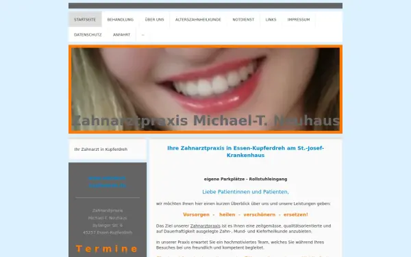www.zahnarzt-kupferdreh.de