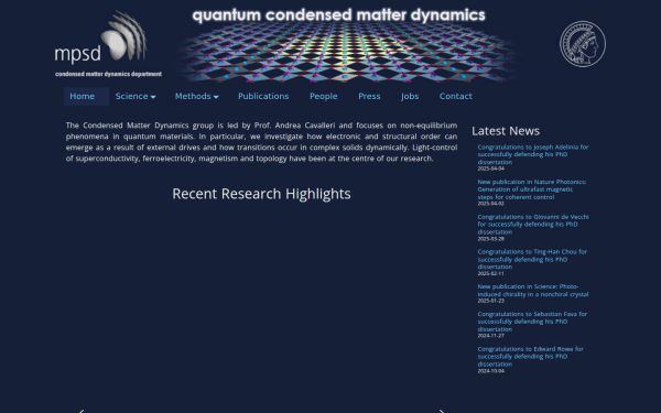 qcmd.mpsd.mpg.de