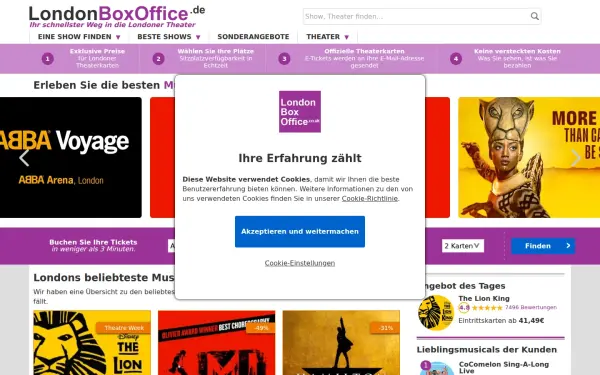 www.londonboxoffice.de