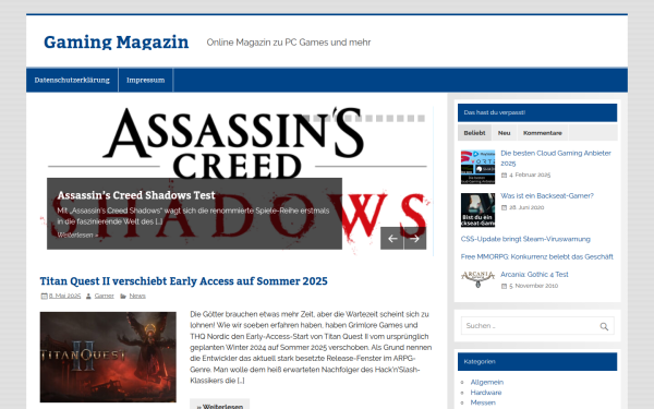 www.gaming-magazin.de