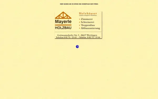 mayerle-holzbau.de