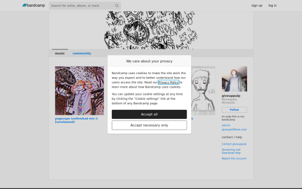 giveuppulp.bandcamp.com