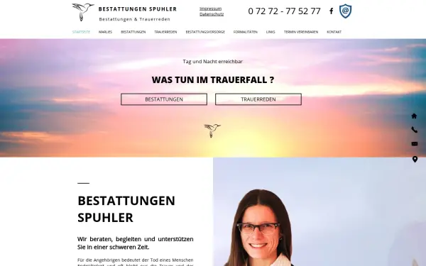 www.bestattungen-spuhler.de