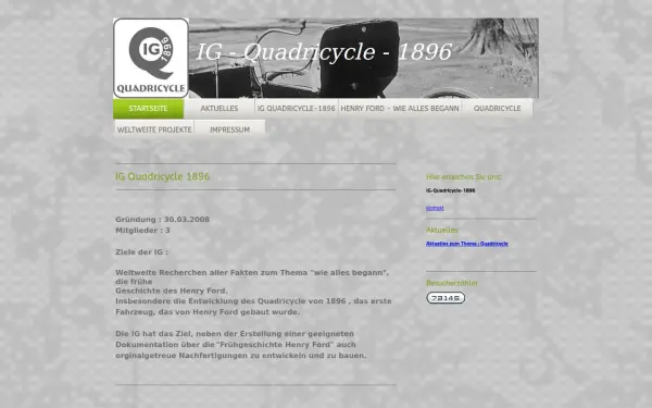 www.quadricycle-1896.de