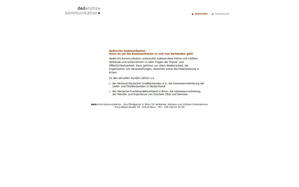 www.dederichs-kommunikation.de