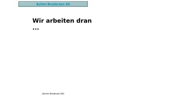 achim-brodersen.de