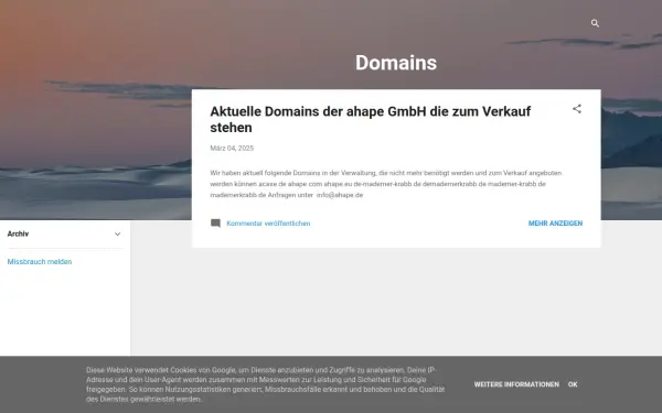 ahapedomains.blogspot.com