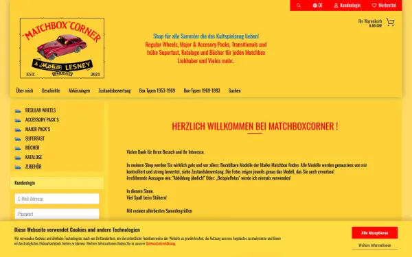 www.matchboxcorner.com
