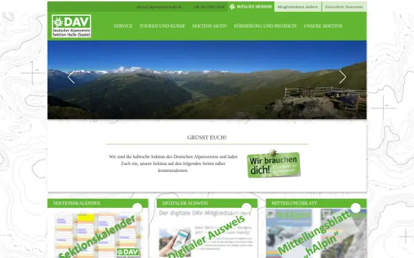 hallescher-alpenverein.de