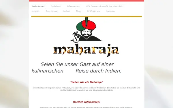 www.maharaja-lohne.de