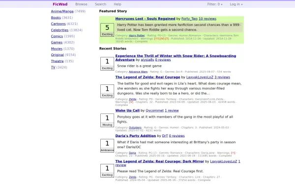 ficwad.com