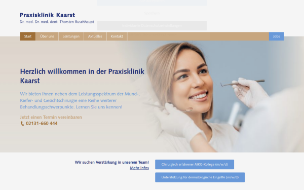 www.praxisklinik-kaarst.de