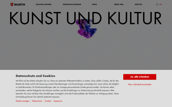 kunstkultur.wuerth.com
