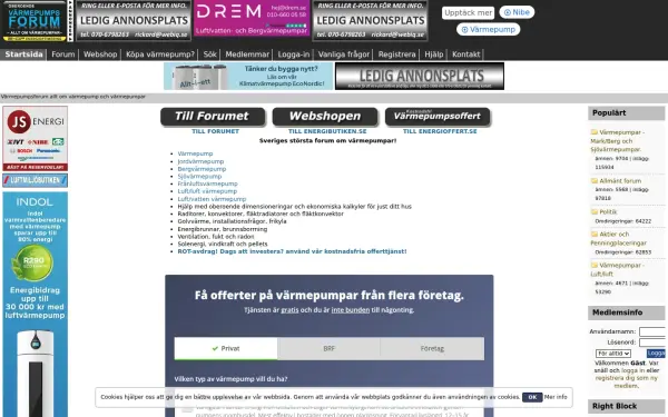 www.varmepumpsforum.com