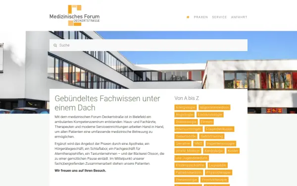 www.medizinisches-forum-deckertstrasse.de